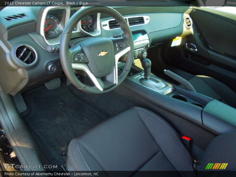 Black / Black 2012 Chevrolet Camaro LT Coupe
