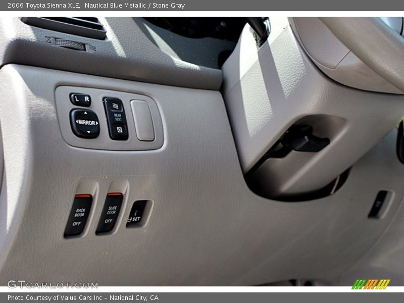 Nautical Blue Metallic / Stone Gray 2006 Toyota Sienna XLE