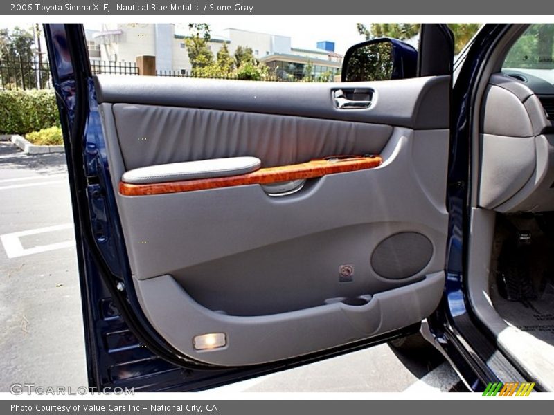 Nautical Blue Metallic / Stone Gray 2006 Toyota Sienna XLE