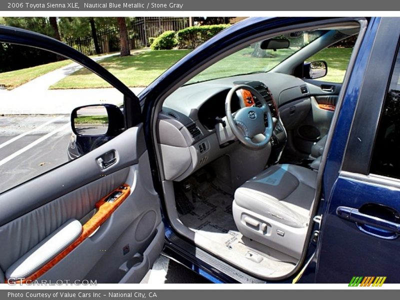 Nautical Blue Metallic / Stone Gray 2006 Toyota Sienna XLE