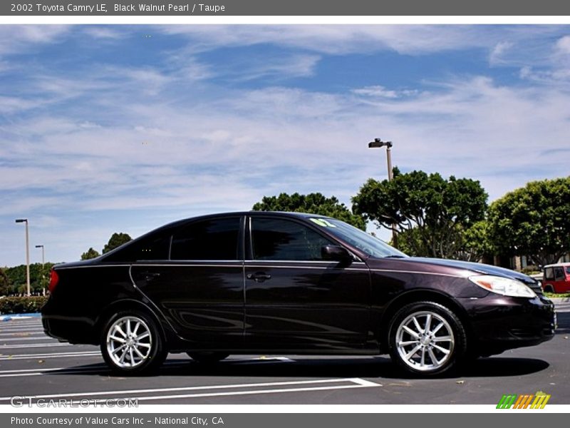 Black Walnut Pearl / Taupe 2002 Toyota Camry LE