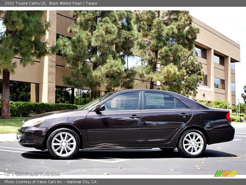 Black Walnut Pearl / Taupe 2002 Toyota Camry LE