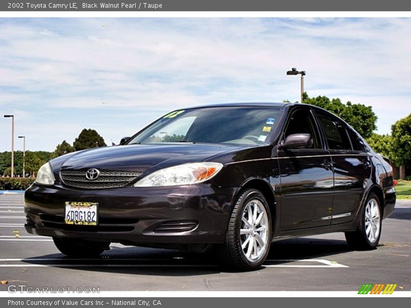 Black Walnut Pearl / Taupe 2002 Toyota Camry LE