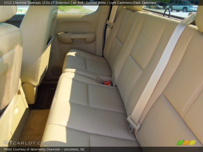 Summit White / Light Cashmere/Dark Cashmere 2012 Chevrolet Silverado 1500 LT Extended Cab 4x4