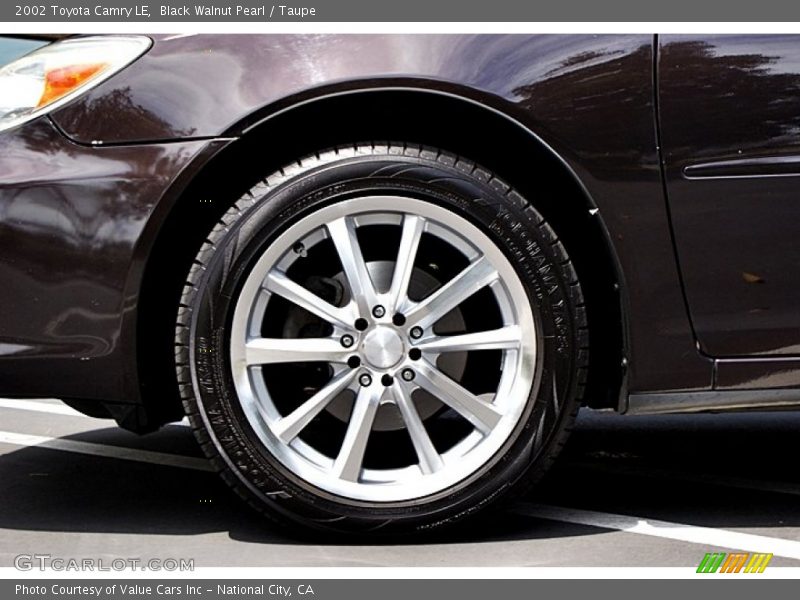 Black Walnut Pearl / Taupe 2002 Toyota Camry LE