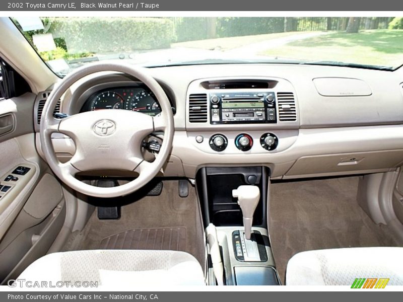 Black Walnut Pearl / Taupe 2002 Toyota Camry LE
