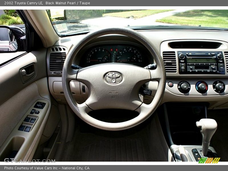 Black Walnut Pearl / Taupe 2002 Toyota Camry LE