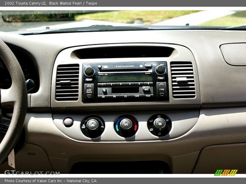 Black Walnut Pearl / Taupe 2002 Toyota Camry LE