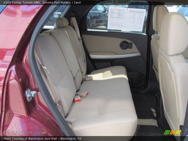 Sonoma Red Metallic / Sand 2009 Pontiac Torrent AWD