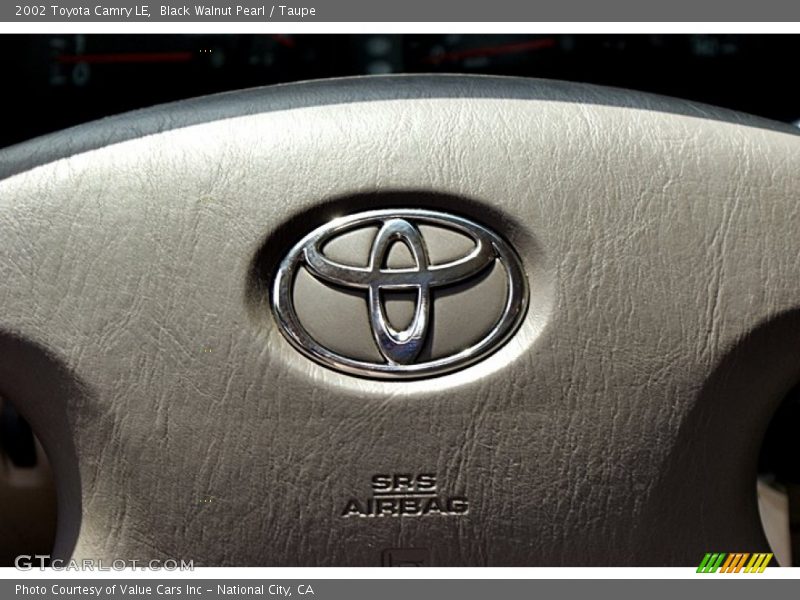 Black Walnut Pearl / Taupe 2002 Toyota Camry LE