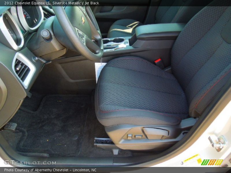 Silver Ice Metallic / Jet Black 2012 Chevrolet Equinox LS