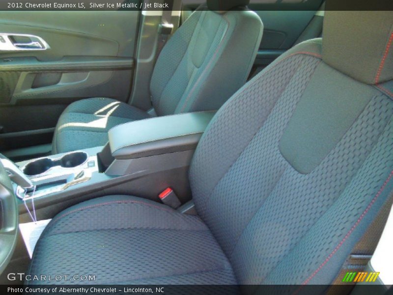 Silver Ice Metallic / Jet Black 2012 Chevrolet Equinox LS
