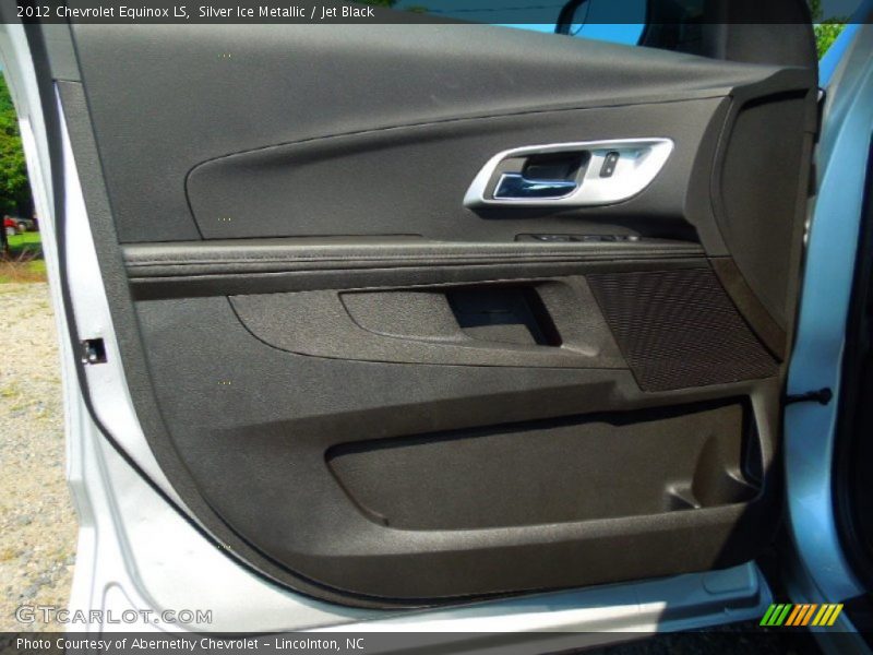 Silver Ice Metallic / Jet Black 2012 Chevrolet Equinox LS