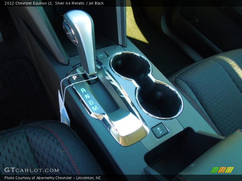 Silver Ice Metallic / Jet Black 2012 Chevrolet Equinox LS