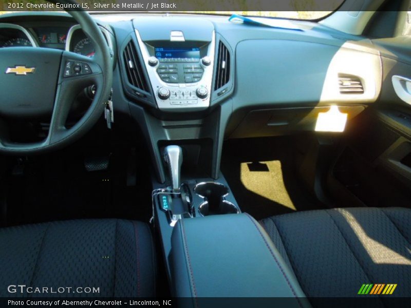 Silver Ice Metallic / Jet Black 2012 Chevrolet Equinox LS
