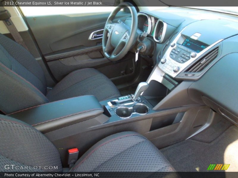 Silver Ice Metallic / Jet Black 2012 Chevrolet Equinox LS