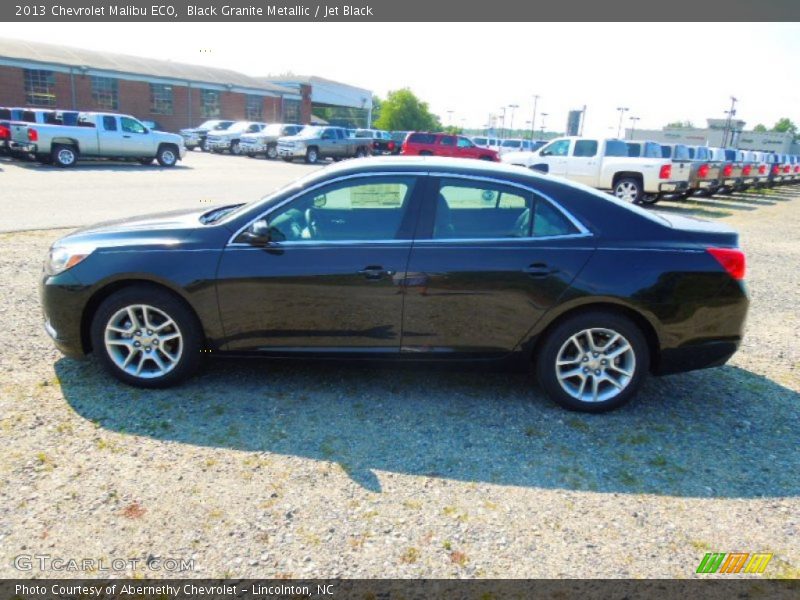 Black Granite Metallic / Jet Black 2013 Chevrolet Malibu ECO