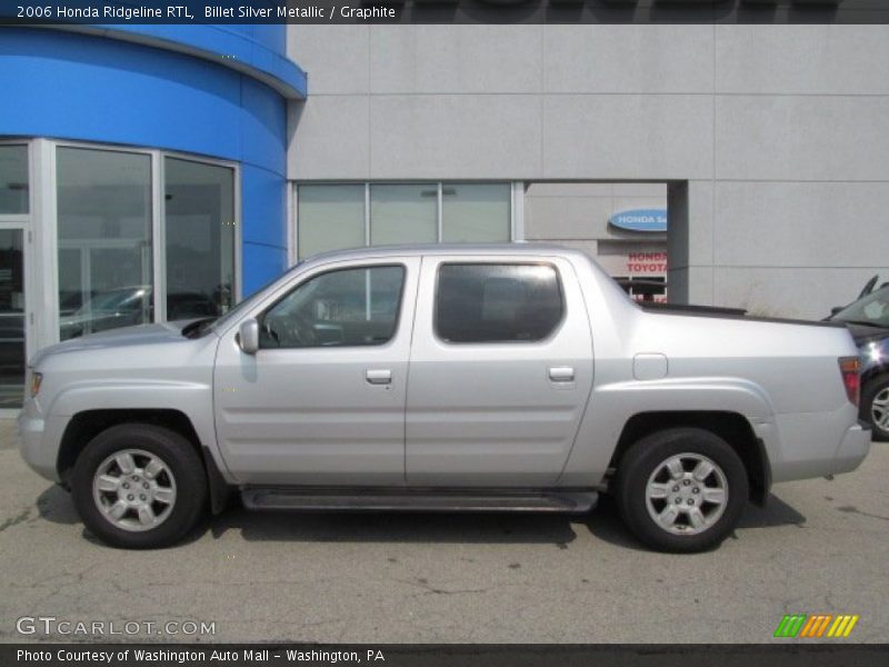 Billet Silver Metallic / Graphite 2006 Honda Ridgeline RTL