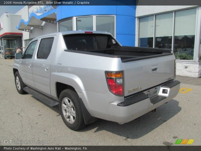 Billet Silver Metallic / Graphite 2006 Honda Ridgeline RTL