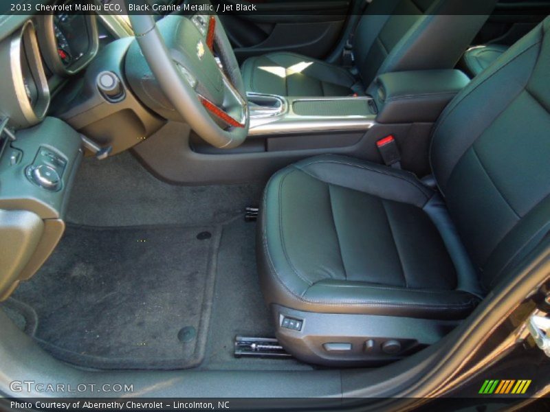Black Granite Metallic / Jet Black 2013 Chevrolet Malibu ECO