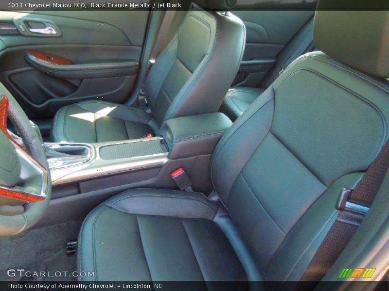 Black Granite Metallic / Jet Black 2013 Chevrolet Malibu ECO