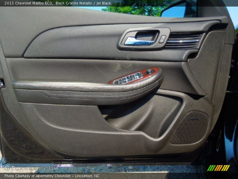 Black Granite Metallic / Jet Black 2013 Chevrolet Malibu ECO