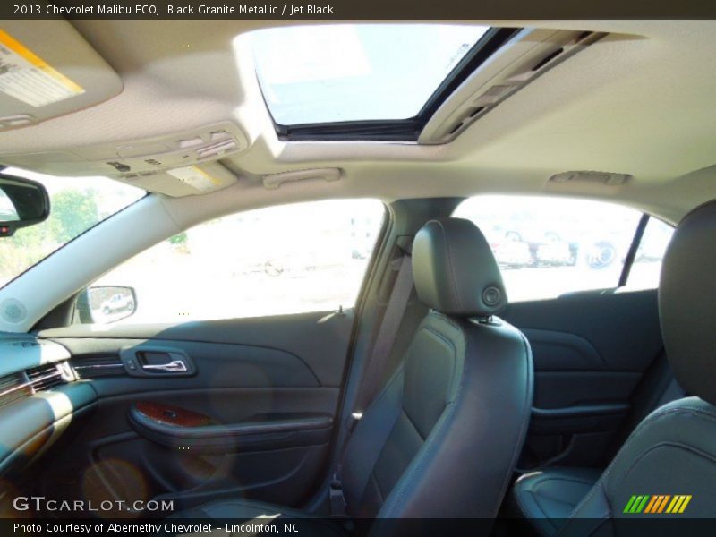 Black Granite Metallic / Jet Black 2013 Chevrolet Malibu ECO