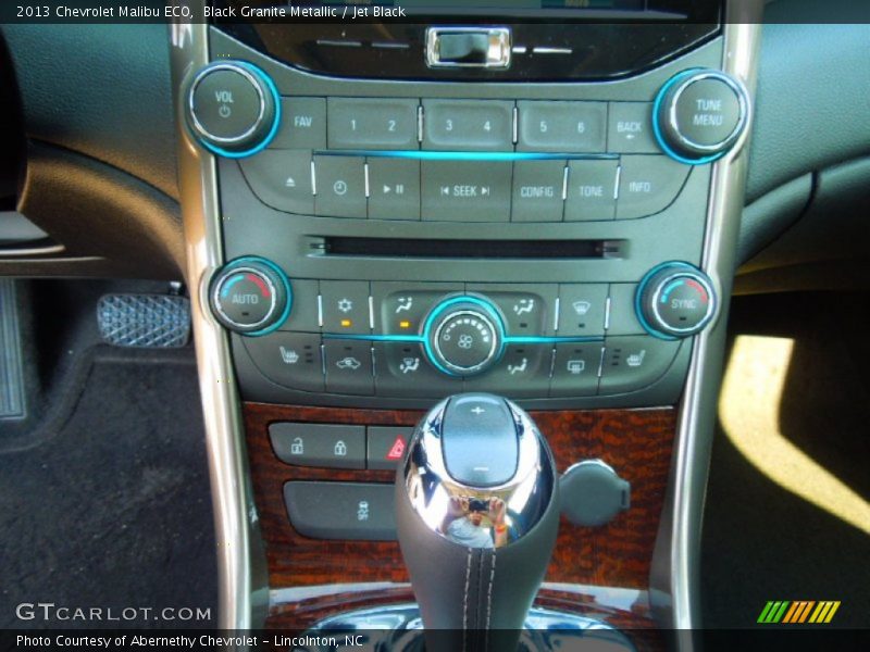 Black Granite Metallic / Jet Black 2013 Chevrolet Malibu ECO