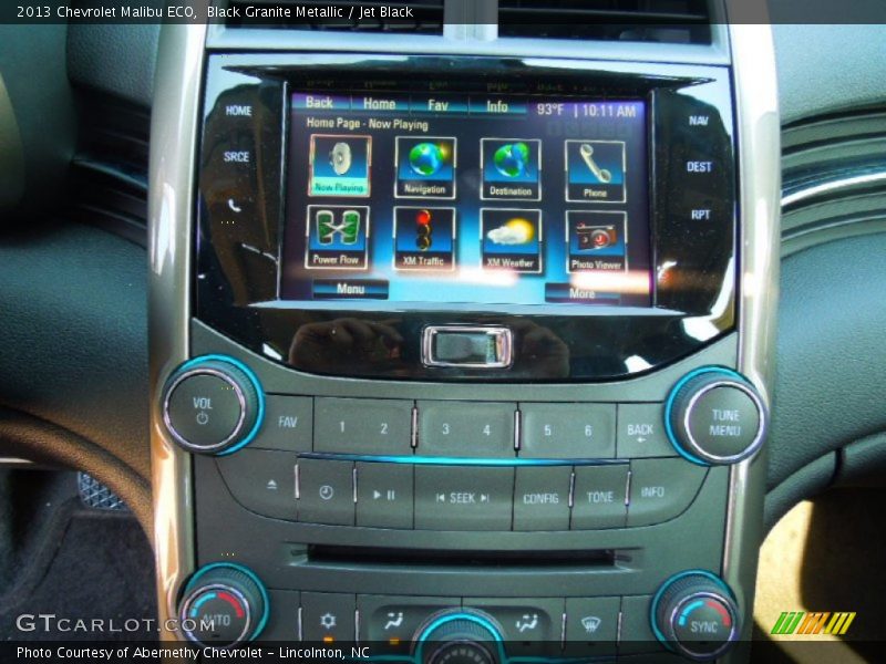 Black Granite Metallic / Jet Black 2013 Chevrolet Malibu ECO