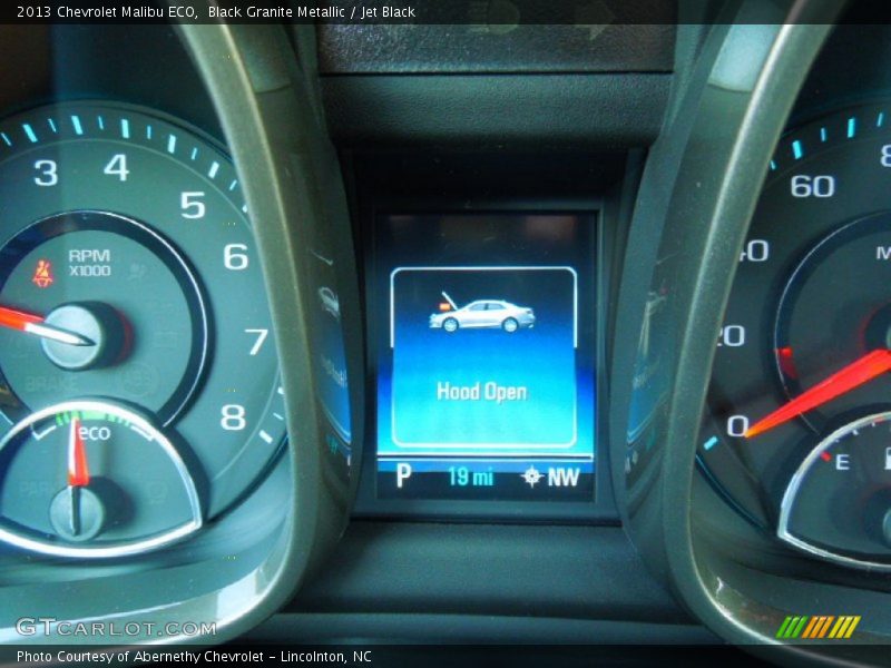 Black Granite Metallic / Jet Black 2013 Chevrolet Malibu ECO