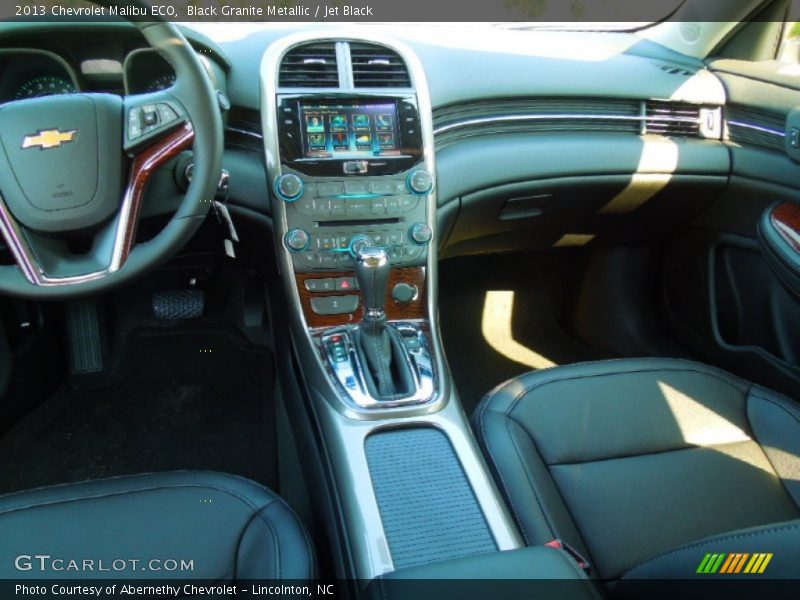 Black Granite Metallic / Jet Black 2013 Chevrolet Malibu ECO