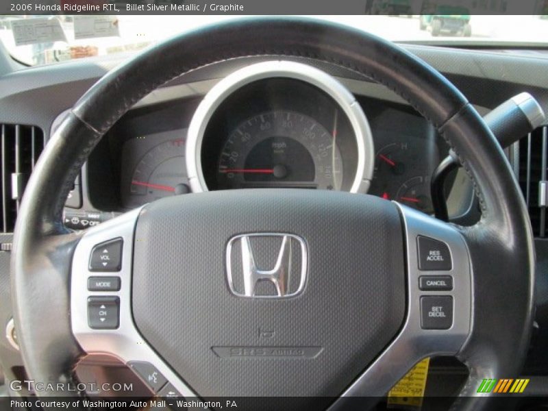 Billet Silver Metallic / Graphite 2006 Honda Ridgeline RTL