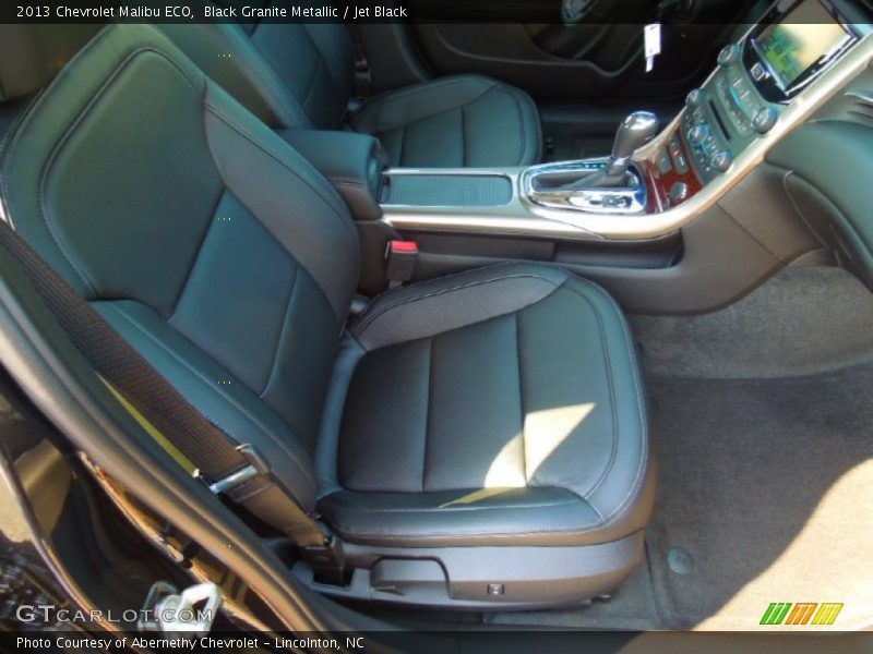 Black Granite Metallic / Jet Black 2013 Chevrolet Malibu ECO