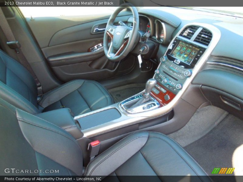 Black Granite Metallic / Jet Black 2013 Chevrolet Malibu ECO