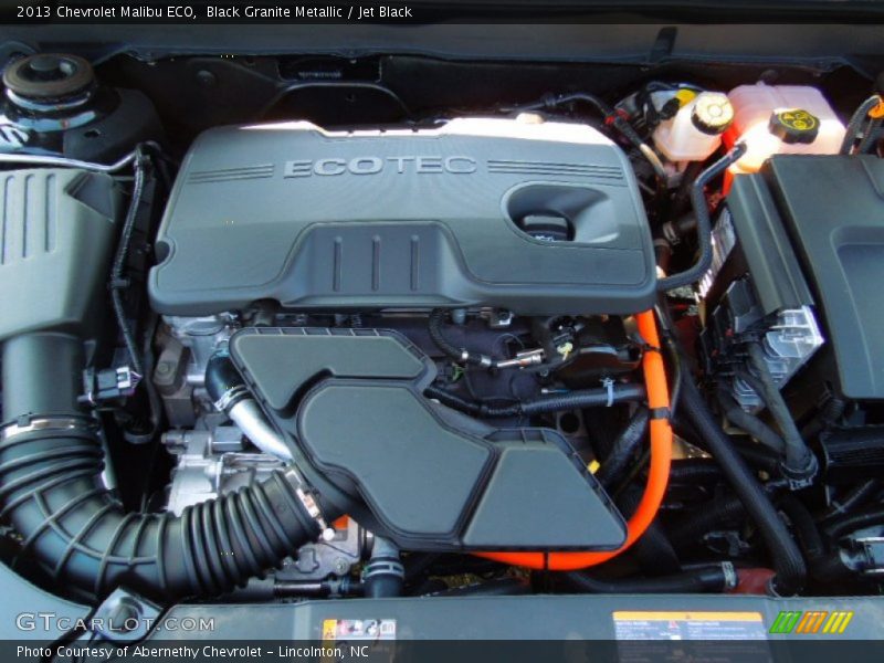 Black Granite Metallic / Jet Black 2013 Chevrolet Malibu ECO