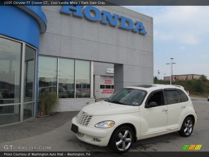 Cool Vanilla White / Dark Slate Gray 2005 Chrysler PT Cruiser GT