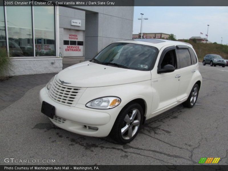 Cool Vanilla White / Dark Slate Gray 2005 Chrysler PT Cruiser GT