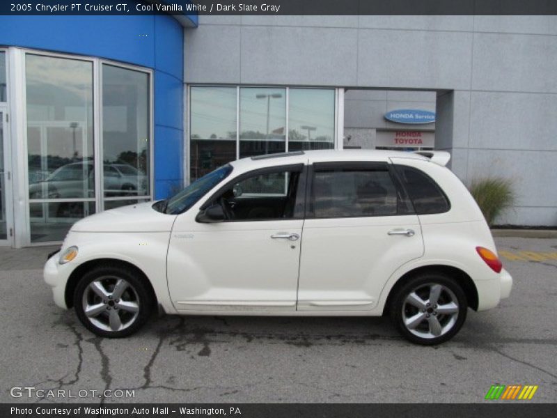 Cool Vanilla White / Dark Slate Gray 2005 Chrysler PT Cruiser GT
