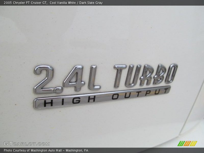 Cool Vanilla White / Dark Slate Gray 2005 Chrysler PT Cruiser GT