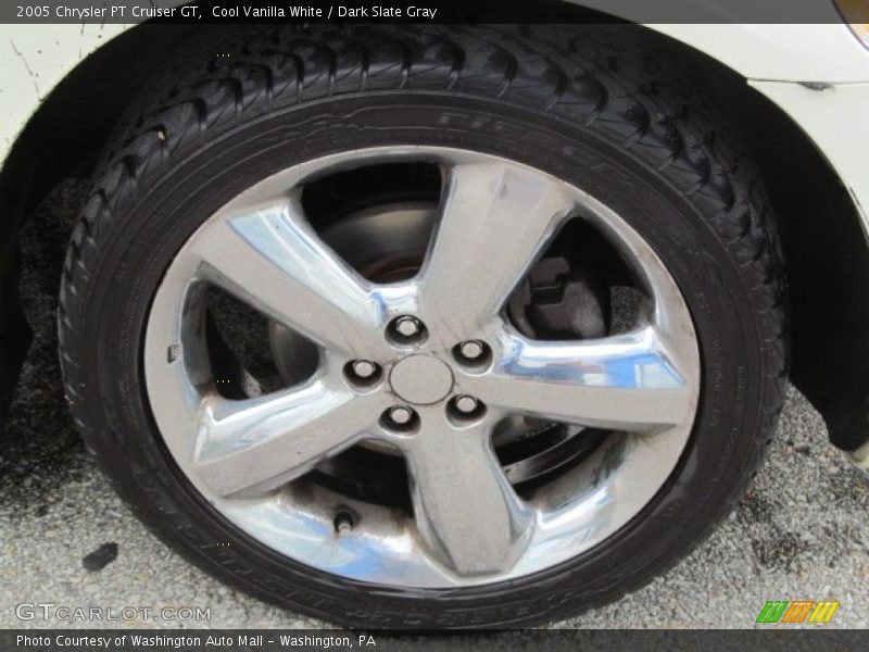 Cool Vanilla White / Dark Slate Gray 2005 Chrysler PT Cruiser GT