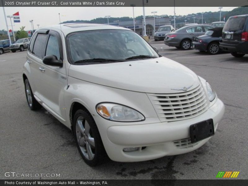Cool Vanilla White / Dark Slate Gray 2005 Chrysler PT Cruiser GT