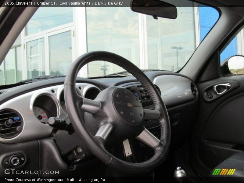 Cool Vanilla White / Dark Slate Gray 2005 Chrysler PT Cruiser GT