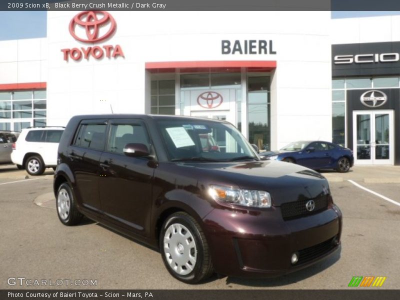 Black Berry Crush Metallic / Dark Gray 2009 Scion xB