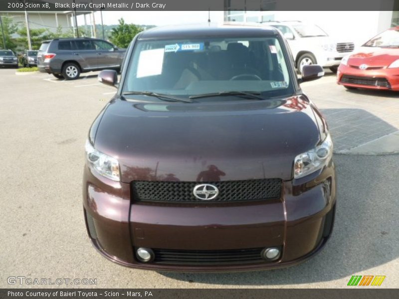 Black Berry Crush Metallic / Dark Gray 2009 Scion xB