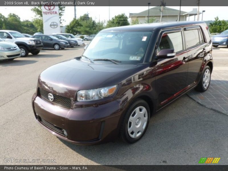 Black Berry Crush Metallic / Dark Gray 2009 Scion xB