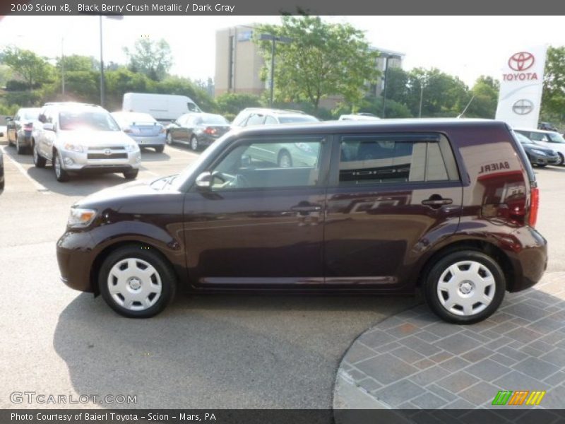 Black Berry Crush Metallic / Dark Gray 2009 Scion xB