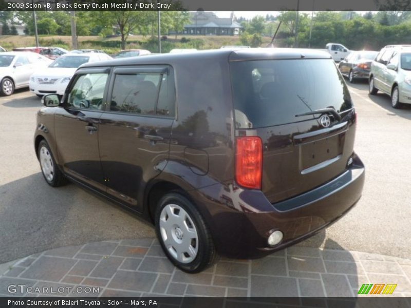 Black Berry Crush Metallic / Dark Gray 2009 Scion xB