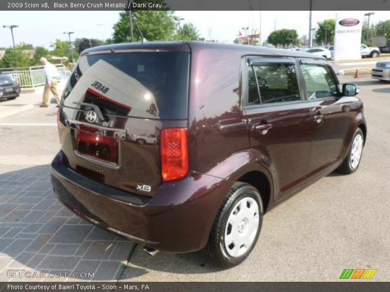 Black Berry Crush Metallic / Dark Gray 2009 Scion xB