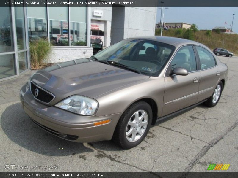 Arizona Beige Metallic / Medium Parchment 2002 Mercury Sable GS Sedan