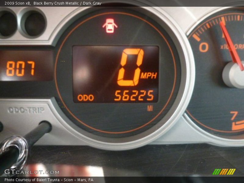 Black Berry Crush Metallic / Dark Gray 2009 Scion xB